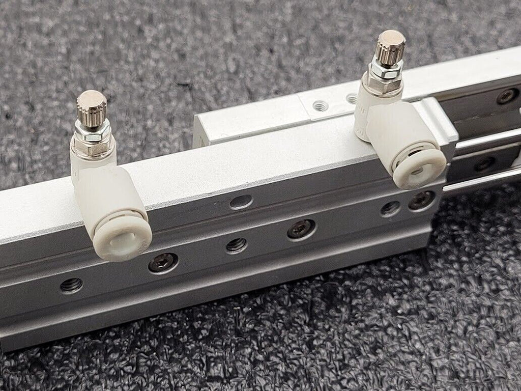 SMC MXS6-40 Pneumatic Dual Rod Cylinder Slide D-M9N Sensors
