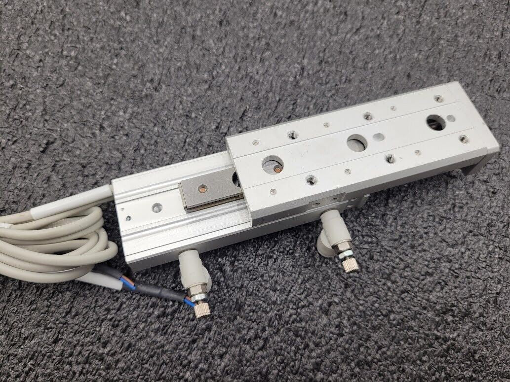 SMC MXS6-40 Pneumatic Dual Rod Cylinder Slide D-M9N Sensors