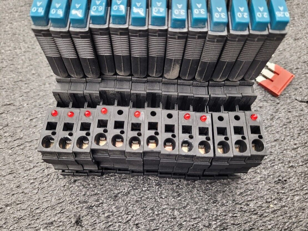Lot of 13 Phoenix Contact UK 6-FSI/C Terminal Blocks Circuit Breakers and Fuses