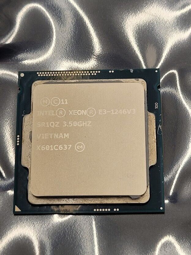 Intel Xeon E3-1246 V3 SR1QZ 3.5GHz 8MB 4-Core LGA1150 Workstation Server CPU 84W