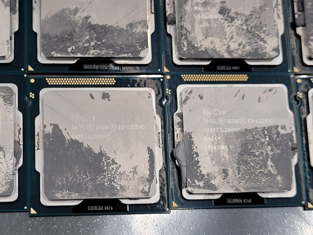 Lot of 27 Intel Xeon E3-1225 v2 SR0PJ 3.20GHz 8MB LGA1155 4 Core CPU Processor