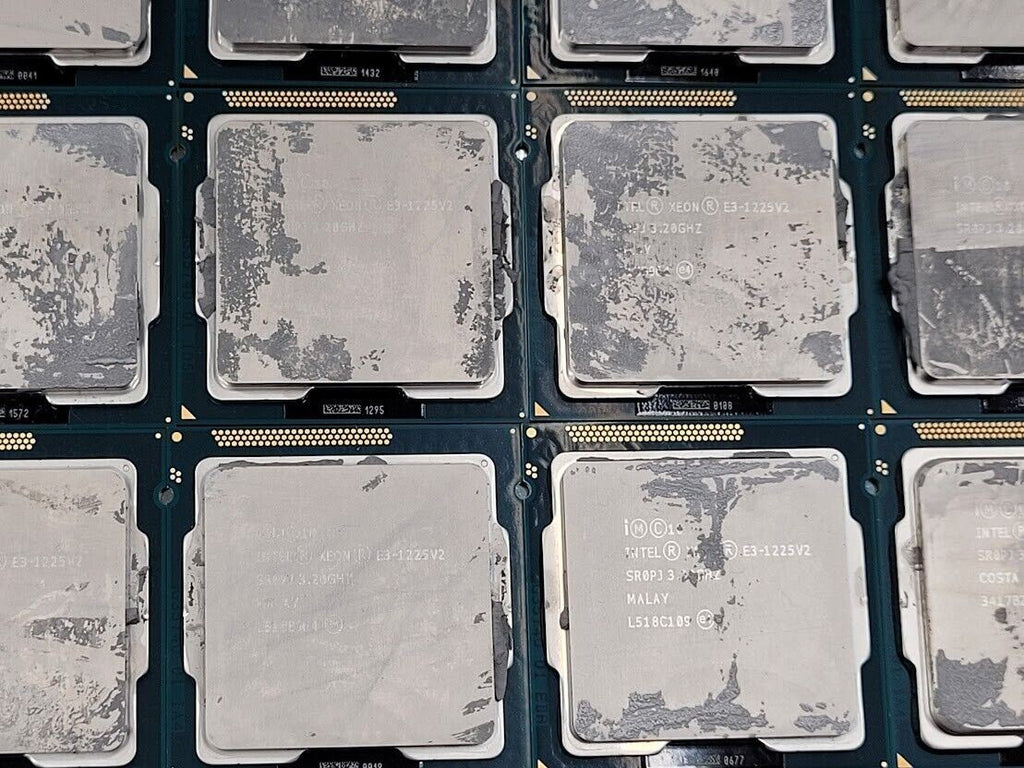 Lot of 27 Intel Xeon E3-1225 v2 SR0PJ 3.20GHz 8MB LGA1155 4 Core CPU Processor