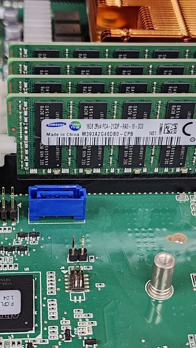 M393A2G40DB0-CPB SAMSUNG 16GB 2Rx4 PC4-2133P-R 1.2V DDR4 MEMORY MODULE (1x16GB)