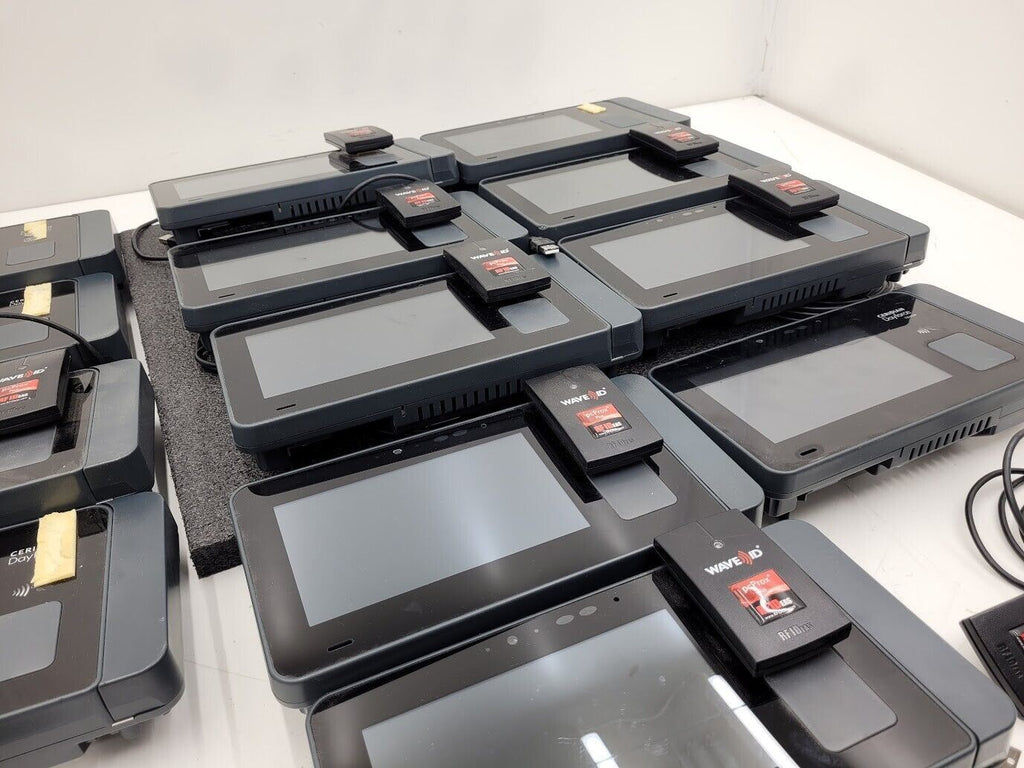 LOT OF 13:  Ceridian Dayforce Touch A8A0108-10032000 DFTouch (WR) w/ USB RFID