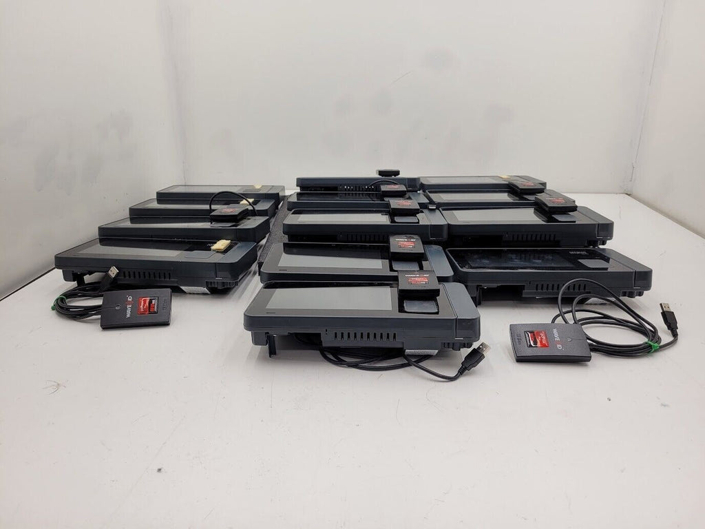 LOT OF 13:  Ceridian Dayforce Touch A8A0108-10032000 DFTouch (WR) w/ USB RFID
