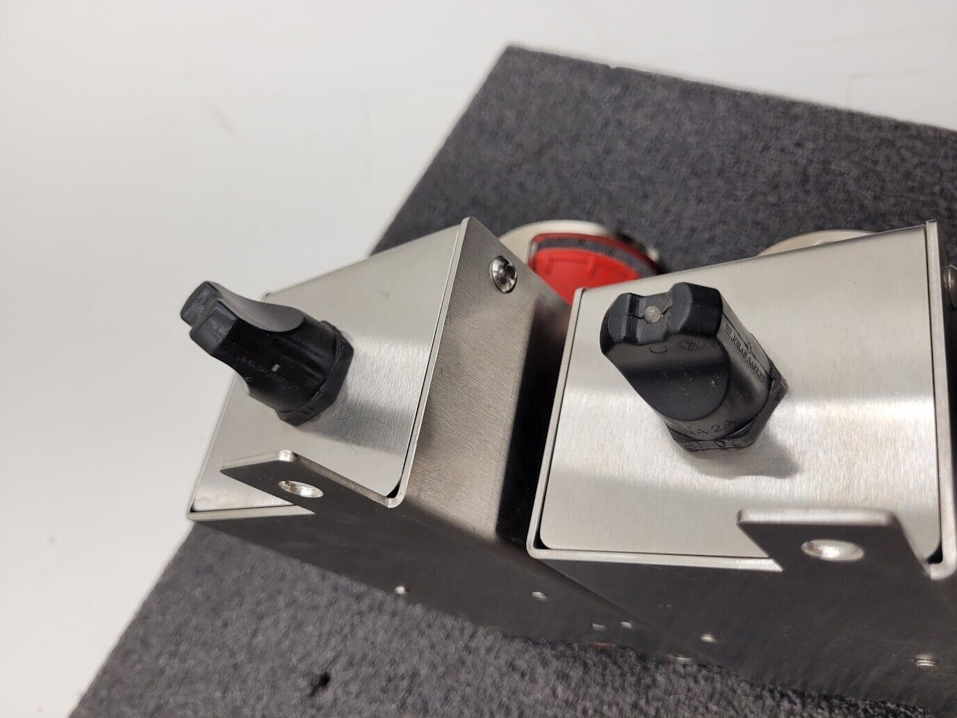 2x Jakab Safety Sprecher + Schuh EMO E-Stop /Start/Reset Assembly w/ ABB Tina 2A