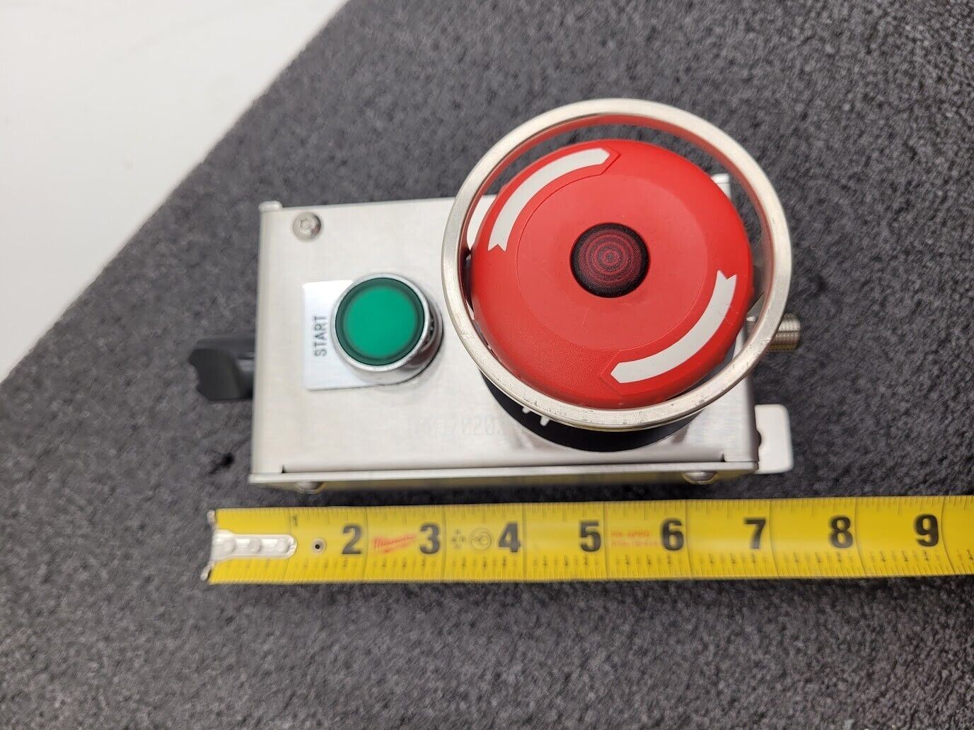 2x Jakab Safety Sprecher + Schuh EMO E-Stop /Start/Reset Assembly w/ ABB Tina 2A