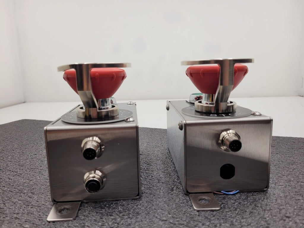 2x Jakab Safety Sprecher + Schuh EMO E-Stop /Start/Reset Assembly w/ ABB Tina 2A