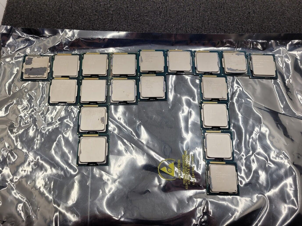 Lot of 19 i3, i5 Intel Core Processors i5-4590 i5-4570S i5-3570 i5-3470 i5-3450