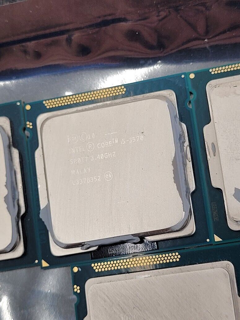 Lot of 19 i3, i5 Intel Core Processors i5-4590 i5-4570S i5-3570 i5-3470 i5-3450