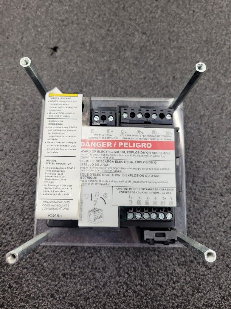 Schneider Electric Square D Panel Power Meter PowerLogic PM710 CA RS485