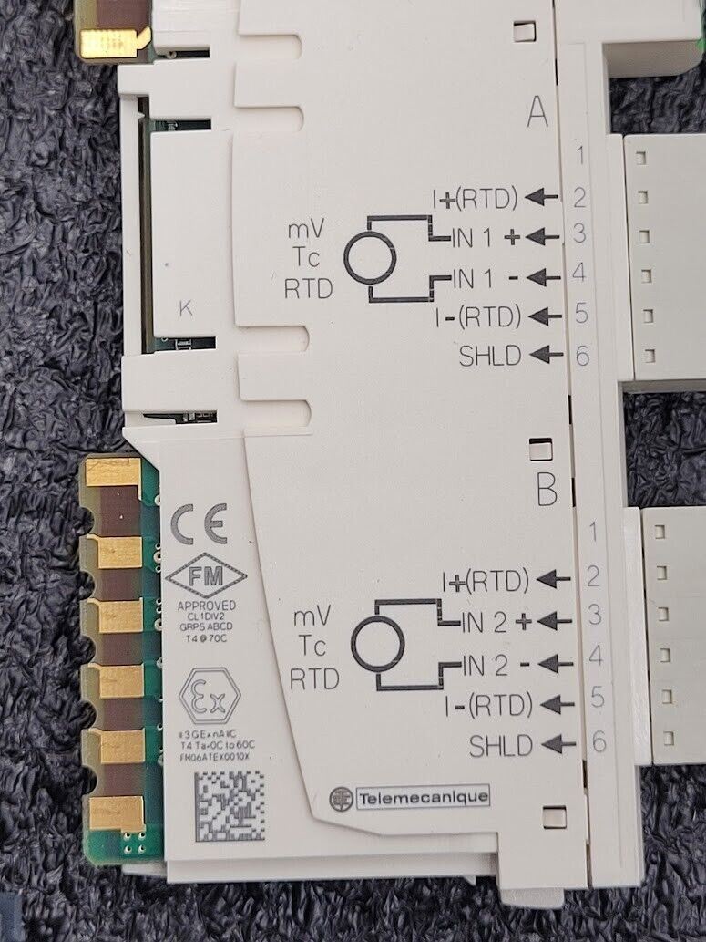 Telemecanique Schneider Electric Advantys STBART0200 Analog Input 2ch RTD/TC/mv