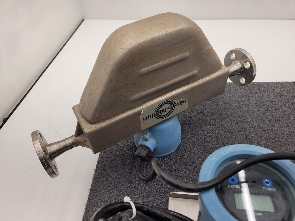 Micro Motion Mass Flow Coriolis Meter Sensor F050S113CQBZEZZZZ +Transmitter 1/2"