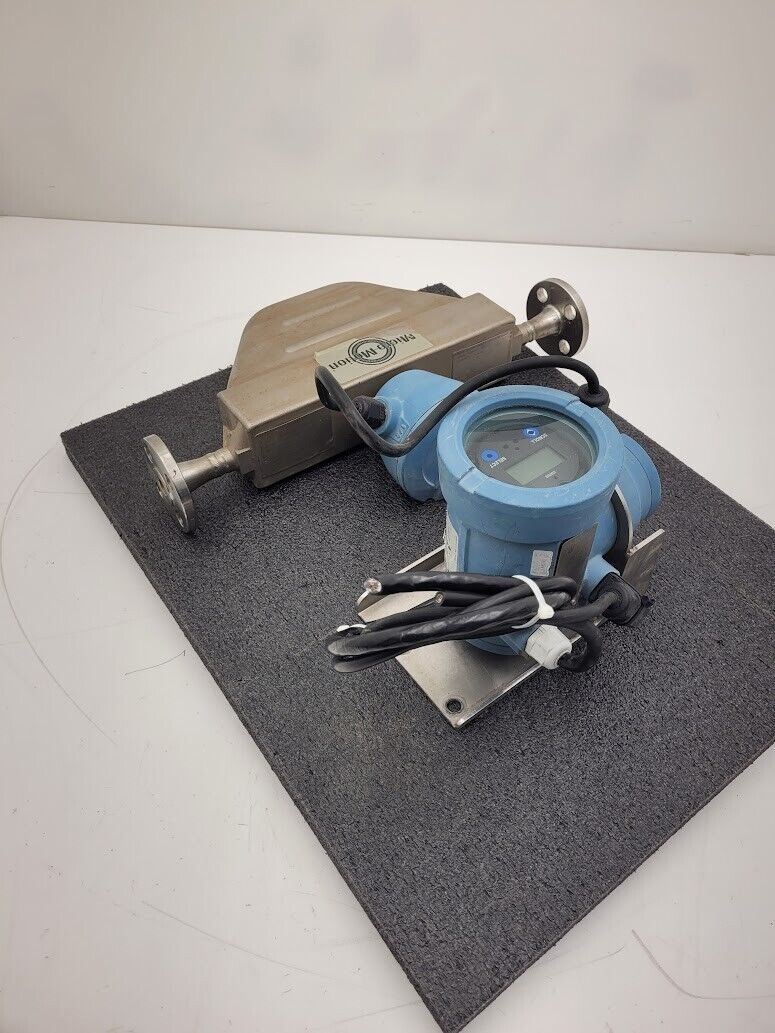 Micro Motion Mass Flow Coriolis Meter Sensor F050S113CQBZEZZZZ +Transmitter 1/2"