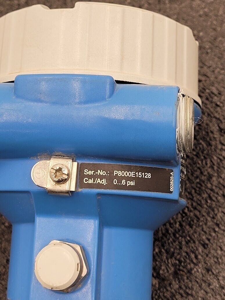 Endress+Hauser PMC51-E811/0 Cerabar M -6 to 6PSI Pressure Transmitter