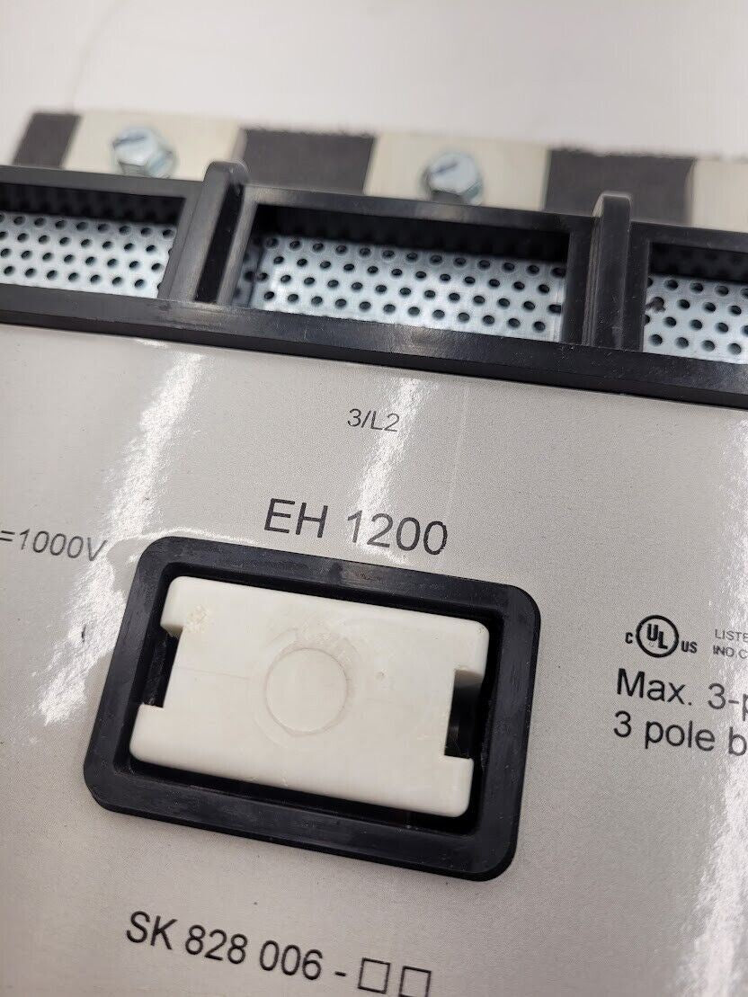 ABB EH1200 Contactor 1200A 600VAC 3 Pole 3 Phase 220-240VAC Coil