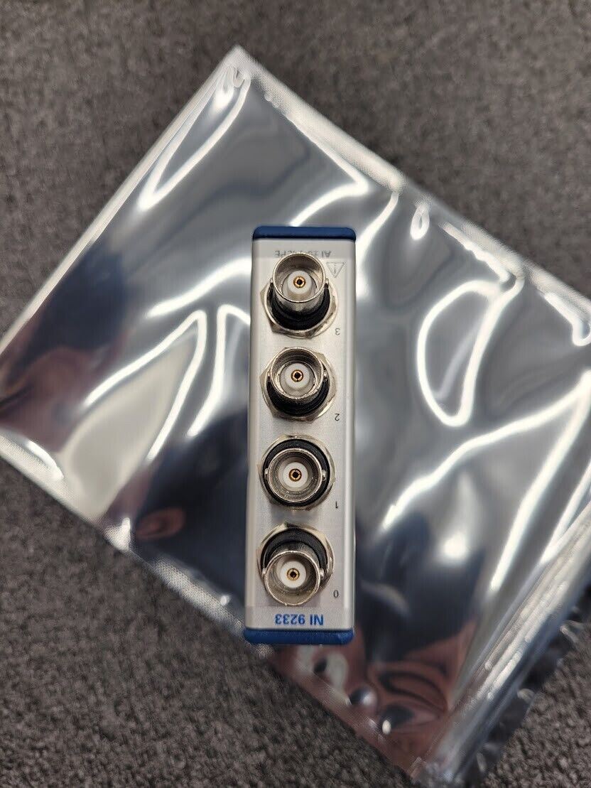 NATIONAL INSTRUMENTS NI 9233 NI-9233 Analog Input Module Tested Working