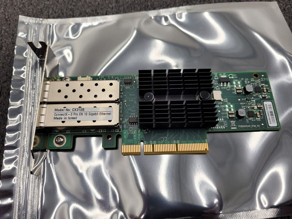 MCX312B-XCCT Mellanox CX312B ConnectX-3 PRO EN 10Gbe NIC Low Profile
