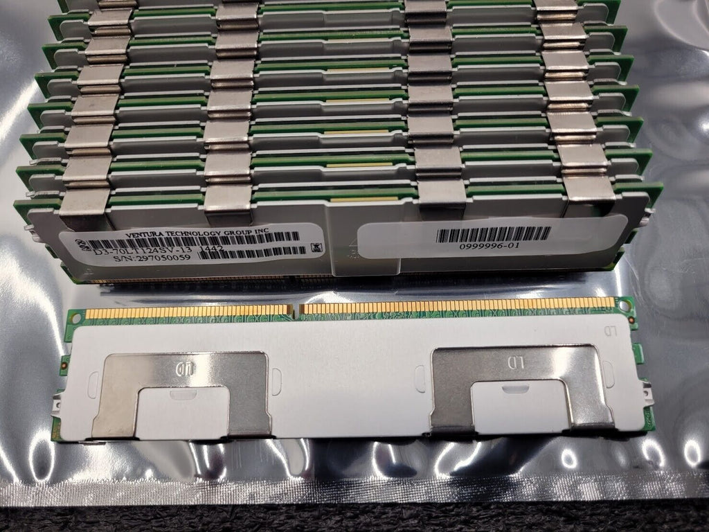 512GB Lot of 16x DDR3 32GB ECC Ventura D3-70LT124SV-13 4Rx4 PC3-14900L Ram