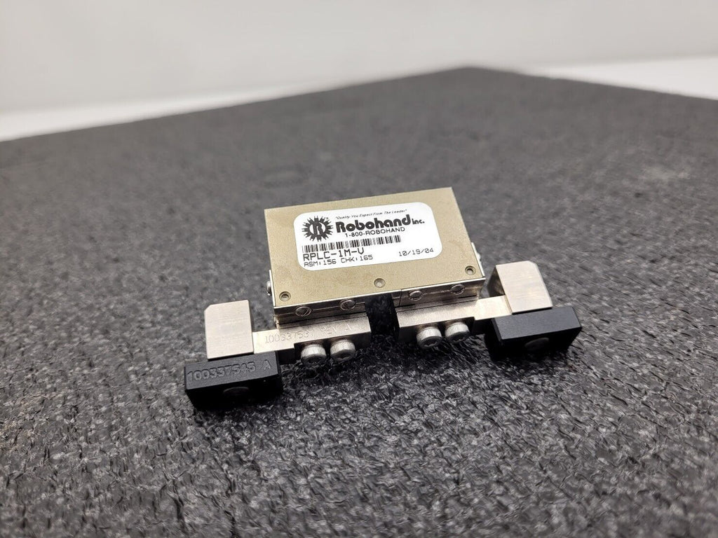 Destaco Robohand RPLC-1M-V 2 Jaw Parallel Pnumatic Gripper 1/4" Stroke