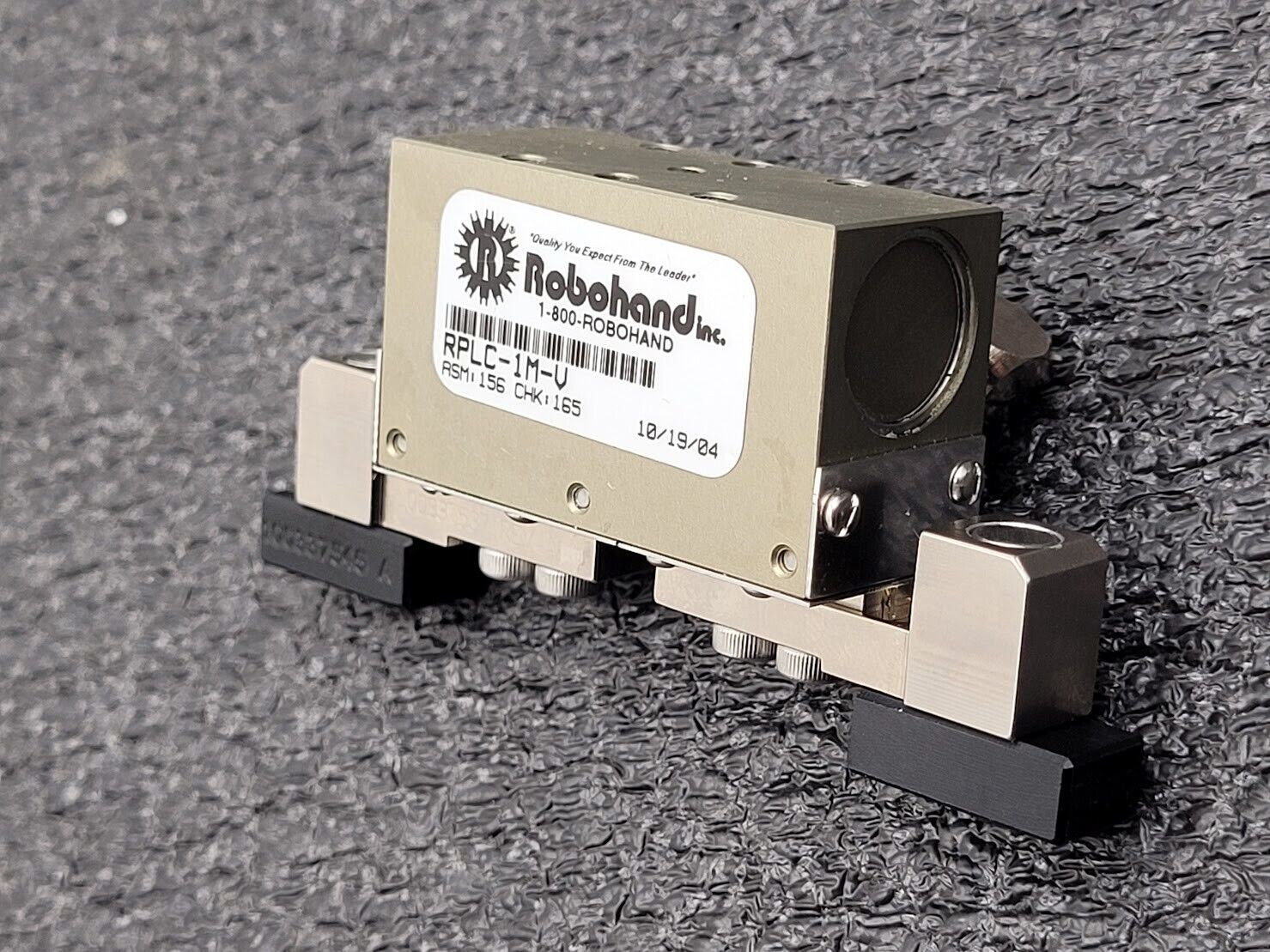 Destaco Robohand RPLC-1M-V 2 Jaw Parallel Pnumatic Gripper 1/4" Stroke