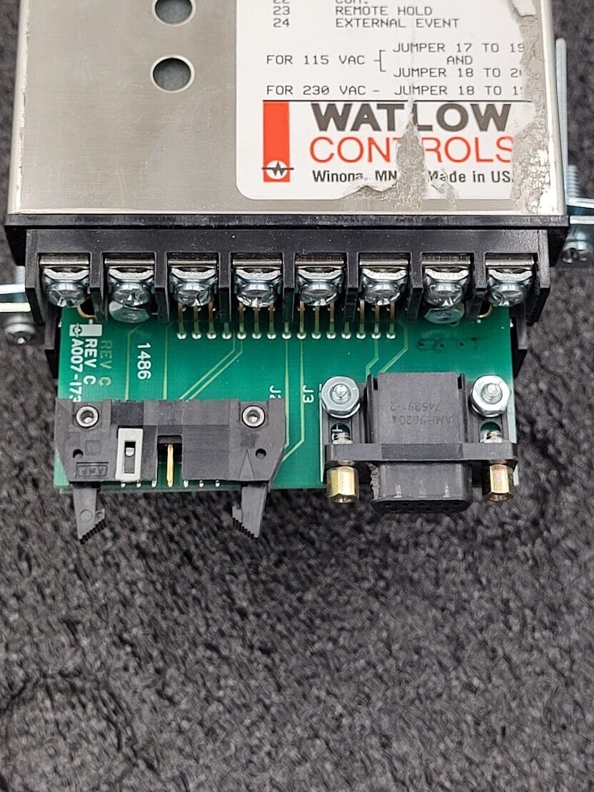 Watlow Controls Series 922 Programmable Temperature Controller Module 922A-7CCC