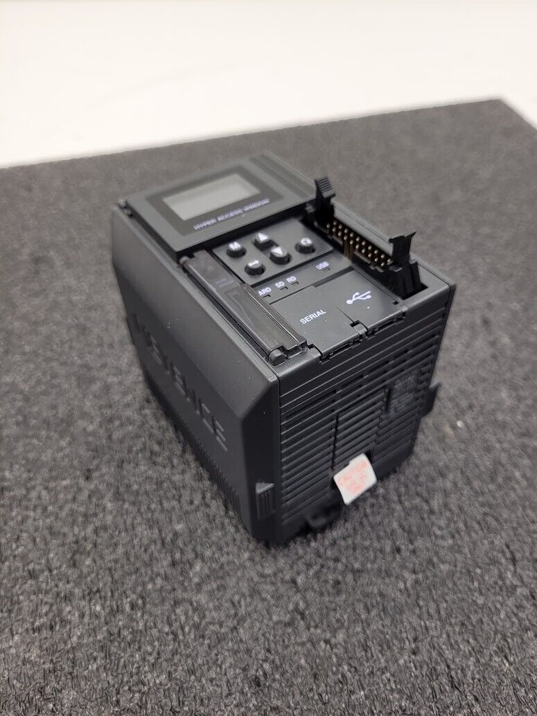 Keyence KV700 KV-700 PLC Open Box, Two End Covers DIN Rail Mount, USB, Serial