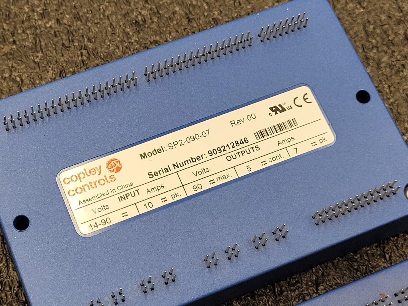 Lot of 2 Copley Controls SP2-090-07 CANopen Stepper Dual Motor Controllers