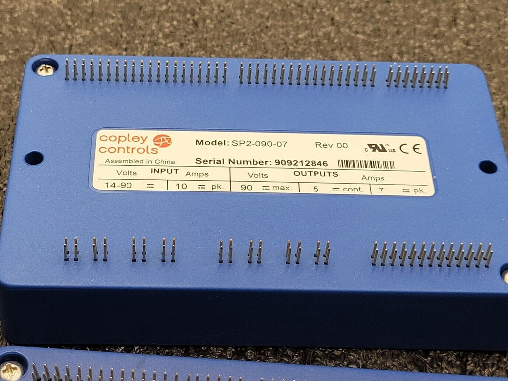 Lot of 2 Copley Controls SP2-090-07 CANopen Stepper Dual Motor Controllers