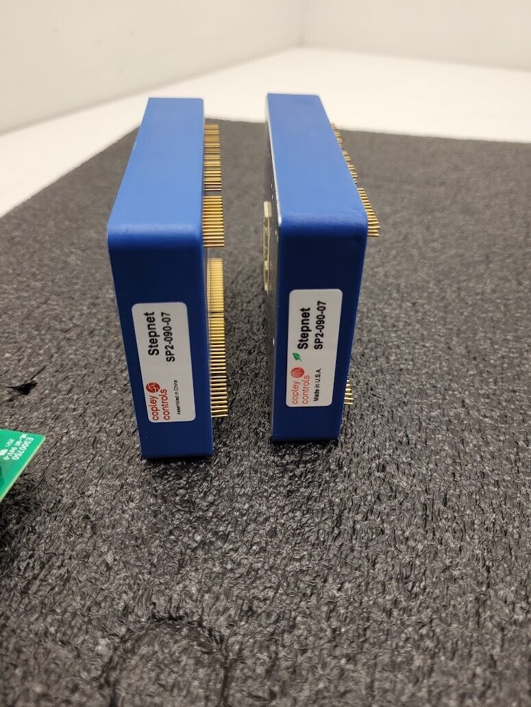 Lot of 2 Copley Controls SP2-090-07 CANopen Stepper Dual Motor Controllers