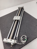SMC CDY1S25H-510B 100PSI Linear Slide Guide Cylinder w/ D-F79 Sensors, Stops