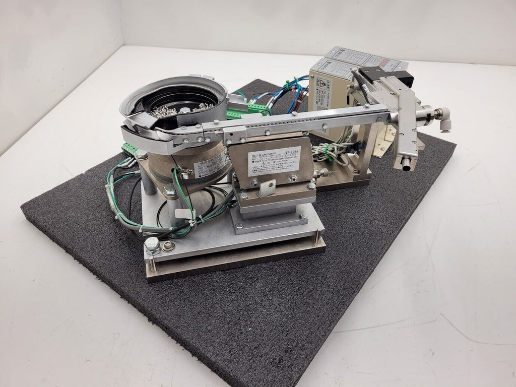 Sanki Piezo Vibratory Feeder Bowl + In-Line Systems PEF-110iL PEF-L25H P1111 x2
