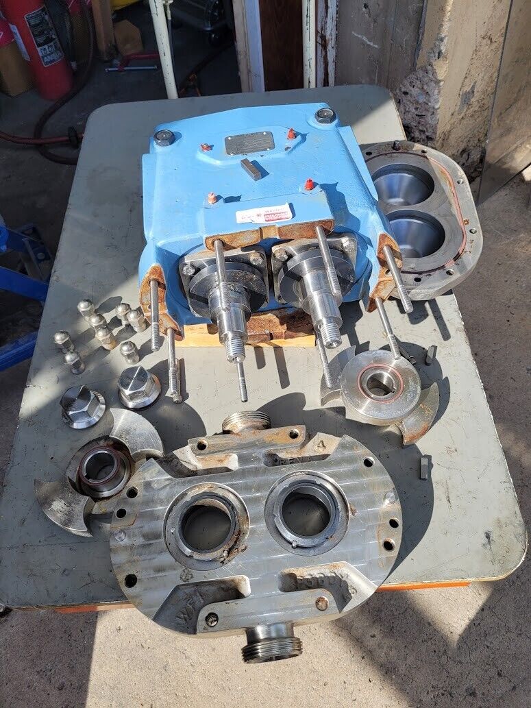 Ampco PEZP2-045-SMCC-V SPX 045 U2 Stainless Steel PD Positive Displacement Pump