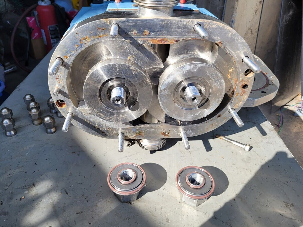 Ampco PEZP2-045-SMCC-V SPX 045 U2 Stainless Steel PD Positive Displacement Pump