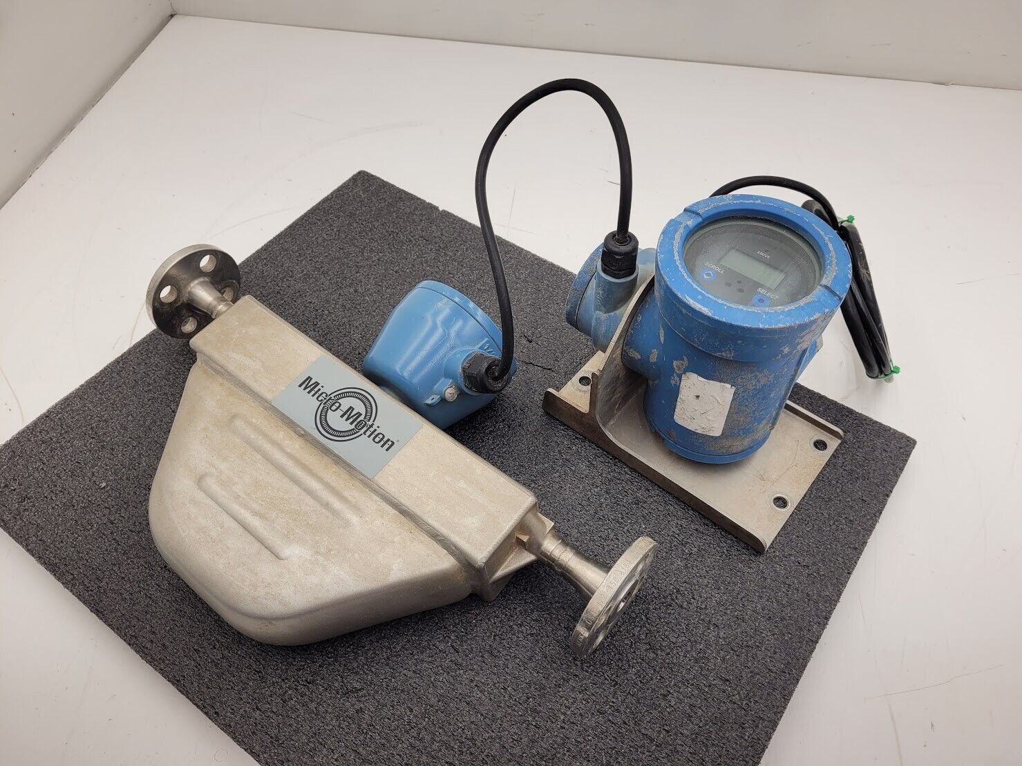 Micro Motion Mass Flow Coriolis Meter Sensor RO50S113NQBZEZYZZ +Transmitter 1/2"