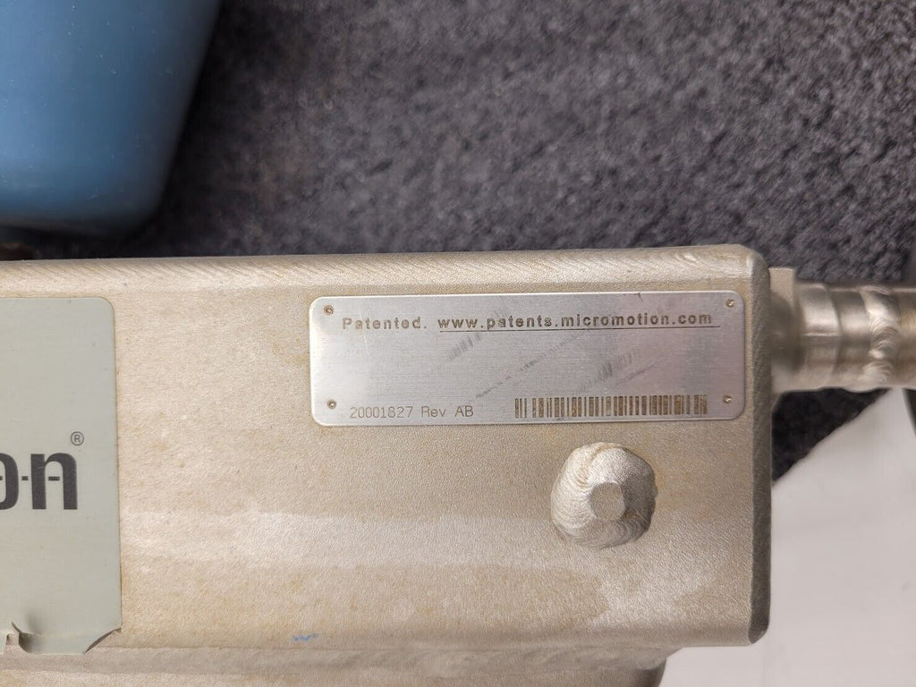 Micro Motion Mass Flow Coriolis Meter Sensor RO50S113NQBZEZYZZ +Transmitter 1/2"
