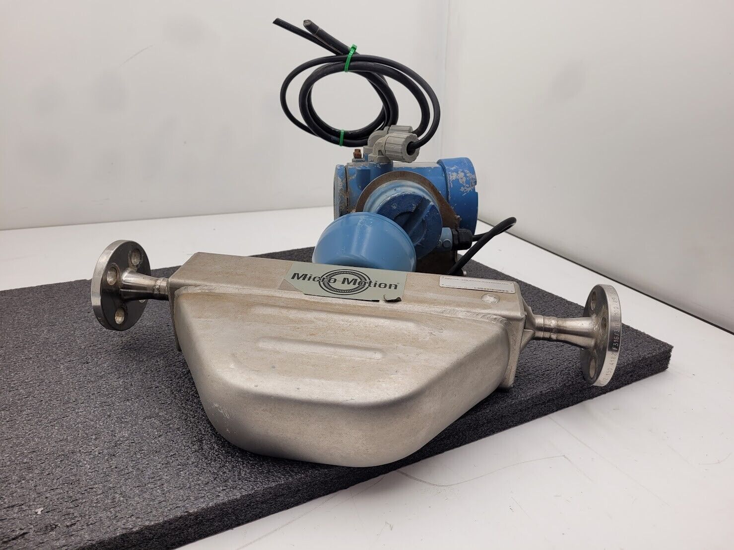 Micro Motion Mass Flow Coriolis Meter Sensor RO50S113NQBZEZYZZ +Transmitter 1/2"