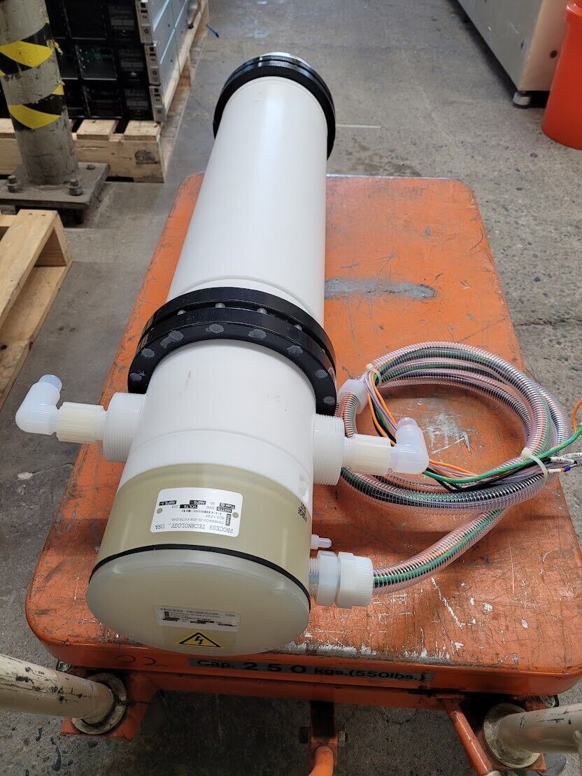 Process Technology Fluoropolymer In-Line Chemical Heater 3000W 3Kw 208V 1Ph