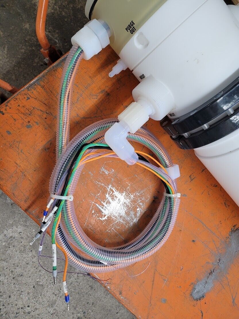 Process Technology Fluoropolymer In-Line Chemical Heater 3000W 3Kw 208V 1Ph