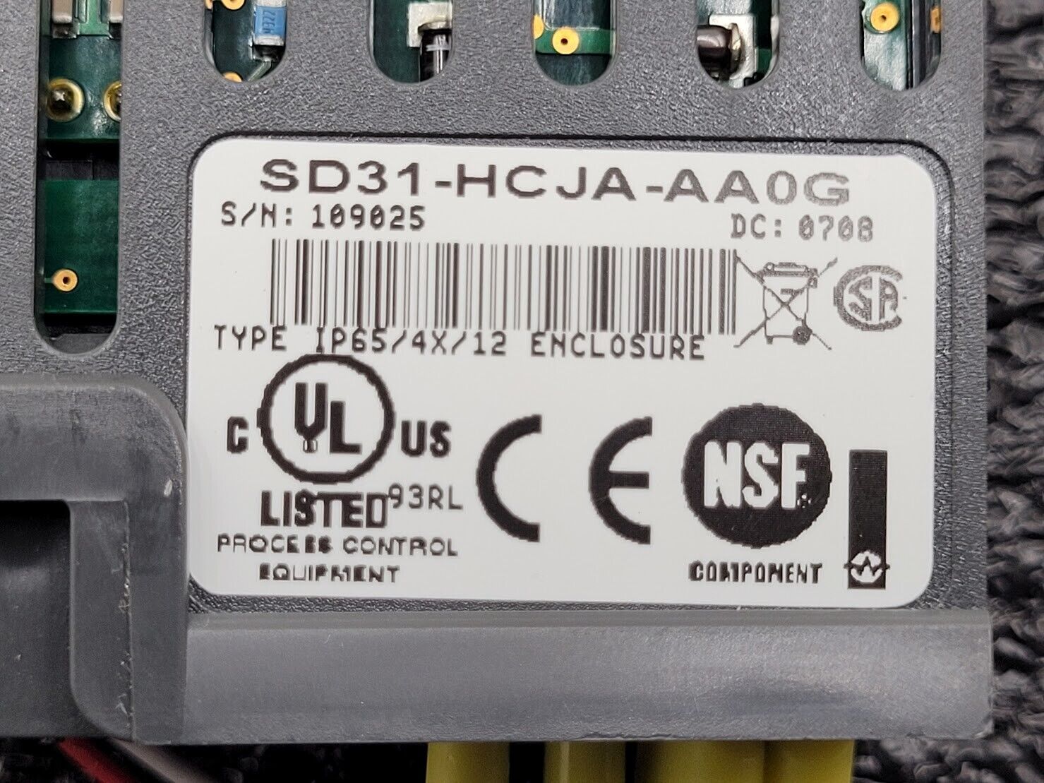 WATLOW SD31-HCJA-AA0G Temperature PID Control Module 1/32 DIN 100-240VAC