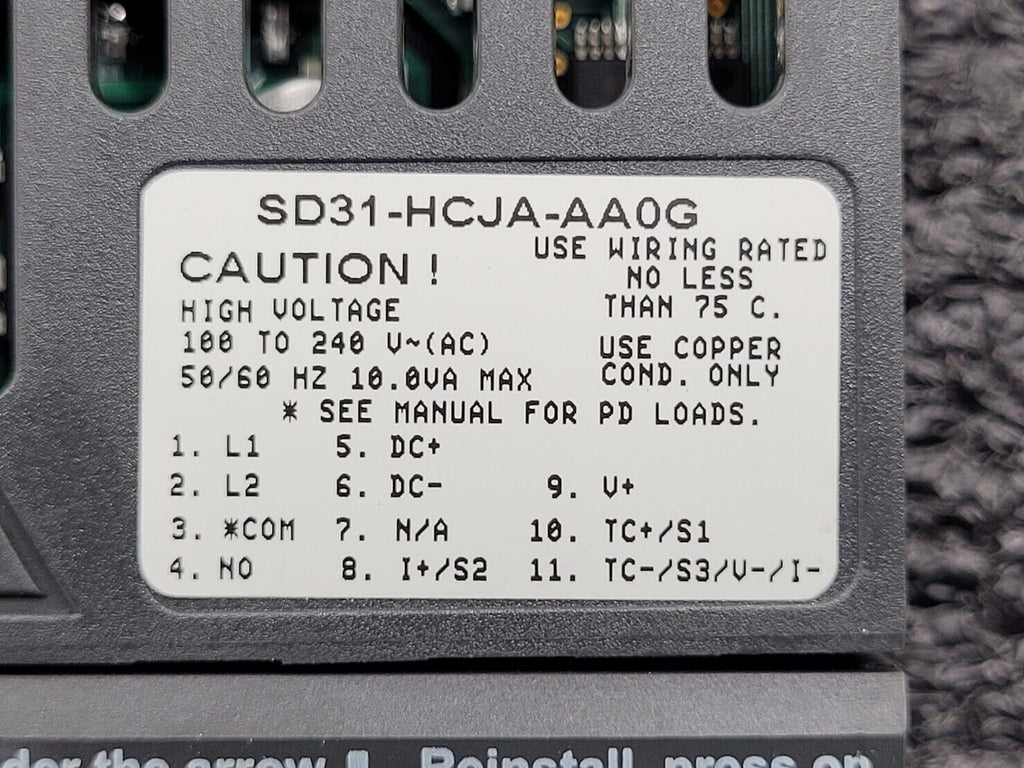 WATLOW SD31-HCJA-AA0G Temperature PID Control Module 1/32 DIN 100-240VAC