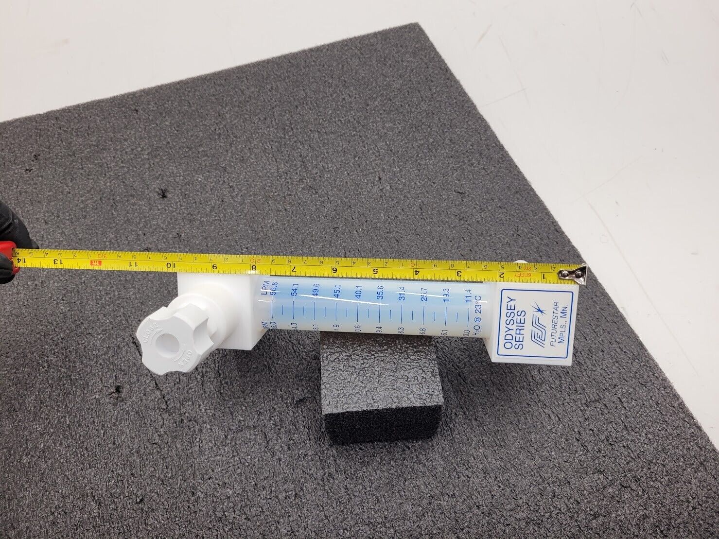 Odyssey Series FutureStar High Purity Adjustable Ball Float Liquid Flow Meter