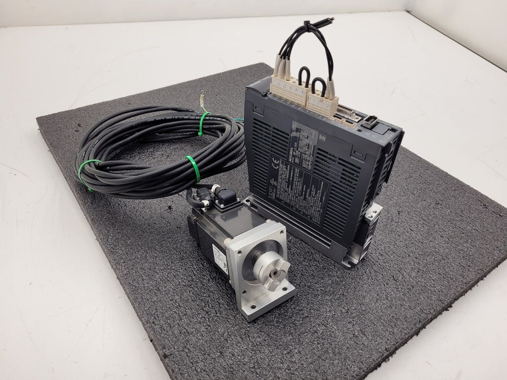 Mitsubishi 400W Servo Drive Amplifier HF-KP43 + MR-J3-40A 400W Servo Motor