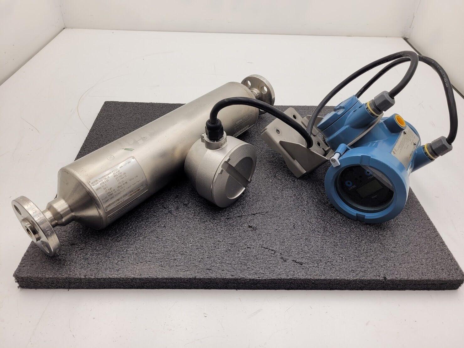 Micro Motion Mass Flow Coriolis Meter Sensor T075T613SABUEZZZ +Transmitter 1/2"
