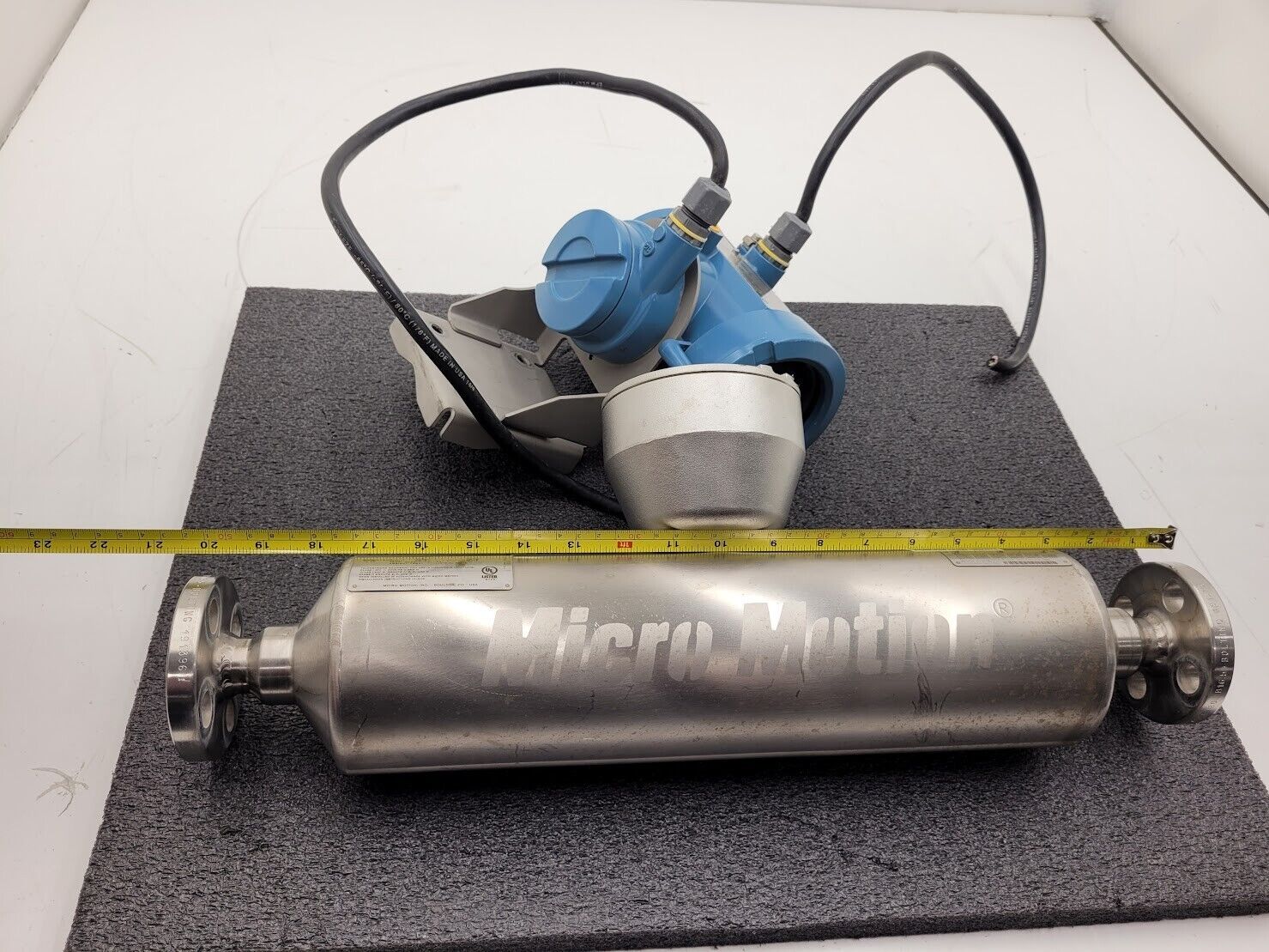Micro Motion Mass Flow Coriolis Meter Sensor T075T613SABUEZZZ +Transmitter 1/2"