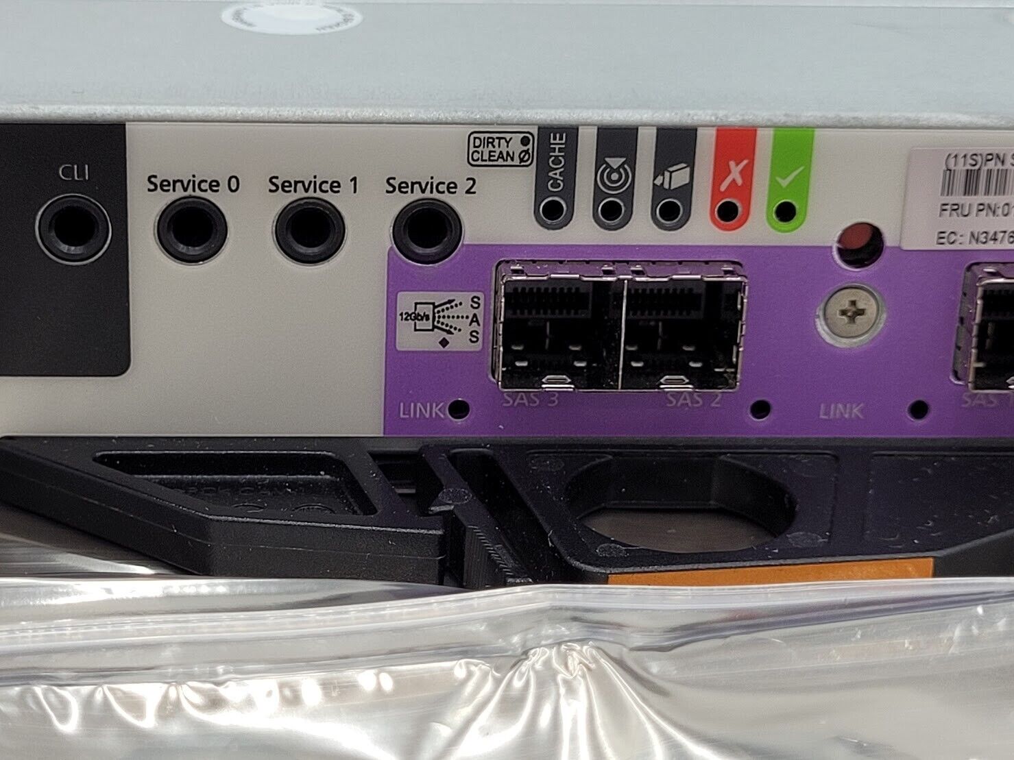 Lenovo IBM Ga3 GaLX3 Disk Controller Module 12Gb/s 4-Port SAS FRU 01DC509