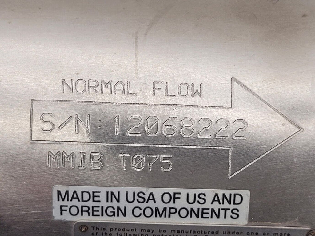 Micro Motion Mass Flow Coriolis Sensor T075T613SABZEZZZZ Transmitter 1/2" Unit C