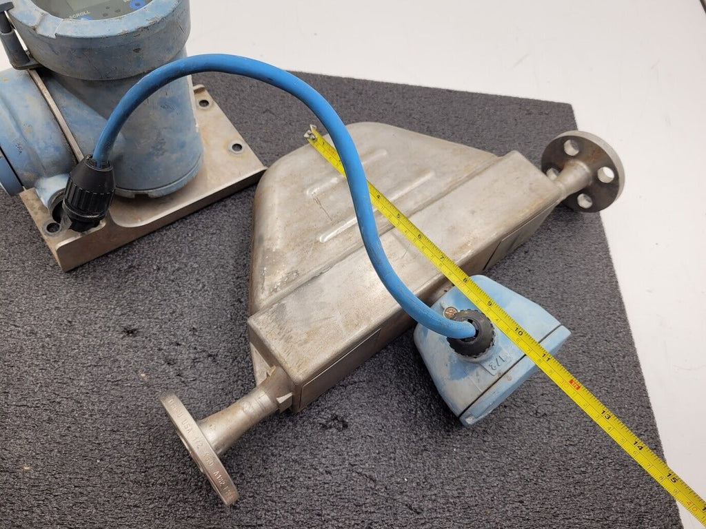 Micro Motion Mass Flow Coriolis Meter Sensor RO50S113NQBZEZZZZ +Transmitter 1/2"