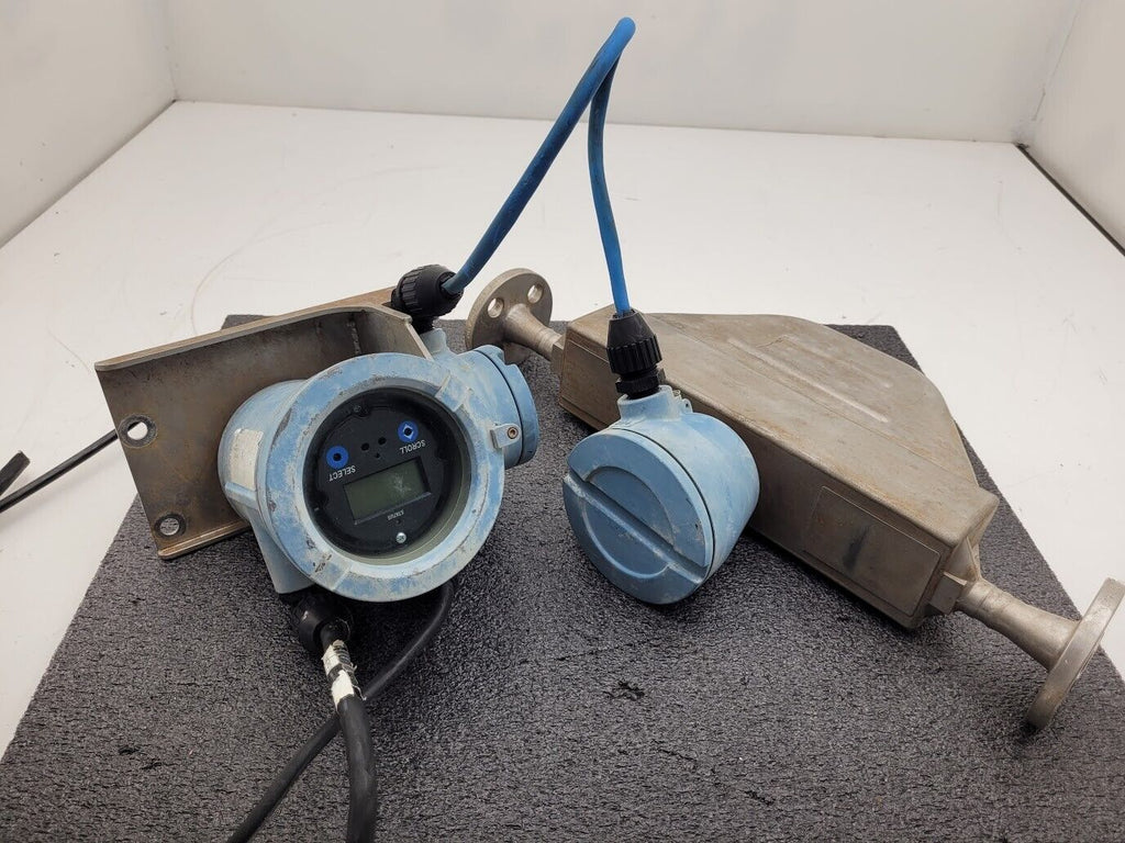 Micro Motion Mass Flow Coriolis Meter Sensor RO50S113NQBZEZZZZ +Transmitter 1/2"