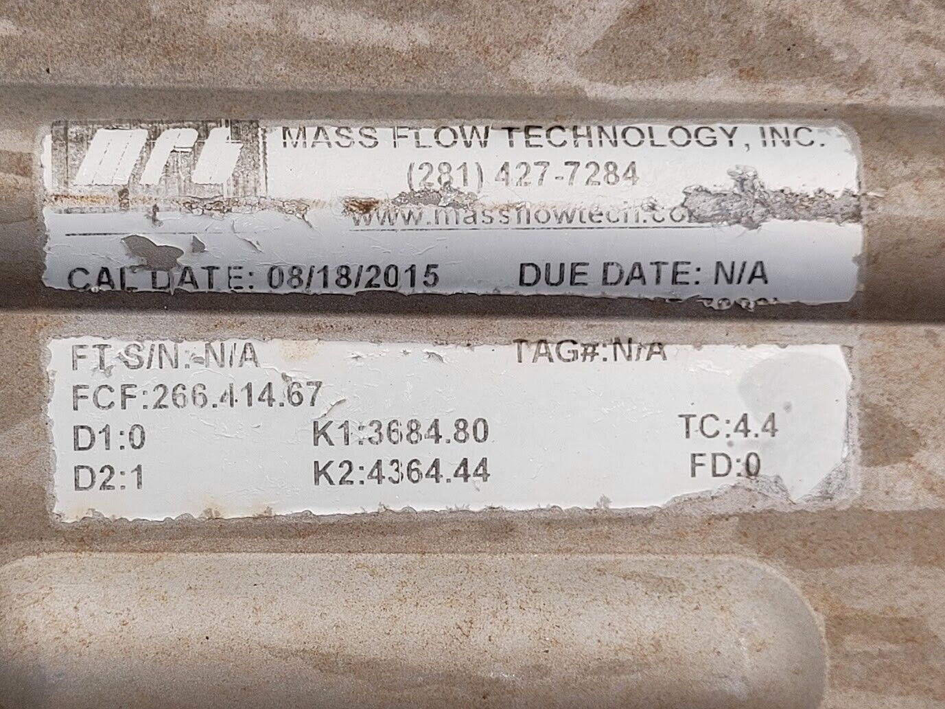 Micro Motion Mass Flow Coriolis Meter Sensor F100S128CCAAEZZZZ 1" +TX Unit B